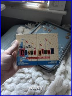 Disneyland 70th Anniversary 5 pin box set Happiest place On Earth! LE 1500