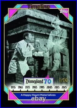Disneyland 70th Anniversary 7-pack Blaster 40-box Case (topps 2025)