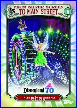 Disneyland 70th Anniversary 7-pack Blaster 40-box Case (topps 2025)