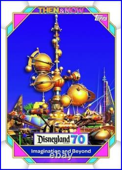 Disneyland 70th Anniversary 7-pack Blaster 40-box Case (topps 2025)