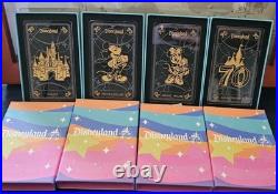 Disneyland 70th Anniversary Arribas Crystal Collectible Poker Cards