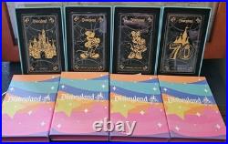 Disneyland 70th Anniversary Arribas Crystal Collectible Poker Cards