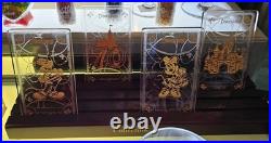 Disneyland 70th Anniversary Arribas Crystal Collectible Poker Cards