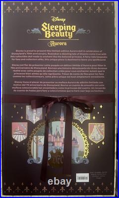 Disneyland 70th Anniversary Aurora Limited Edition Doll New 2025