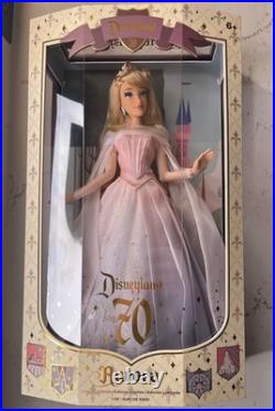 Disneyland 70th Anniversary Aurora Limited Edition Doll Sleeping Beauty Nib Rare
