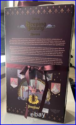 Disneyland 70th Anniversary Aurora Limited Edition Doll Sleeping Beauty Nib Rare
