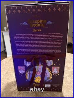 Disneyland 70th Anniversary- Aurora Sleeping Beauty Doll- Limited Ed- NEW in BOX