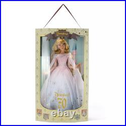 Disneyland 70th Anniversary Aurora Sleeping Beauty Doll Limited Edition NIB