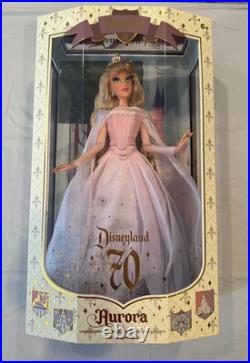 Disneyland 70th Anniversary Aurora Sleeping Beauty Doll Limited Edition NIB