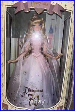 Disneyland 70th Anniversary Aurora Sleeping Beauty Doll Limited Edition NIB Disneyland 70th Anniversary Aurora Sleeping Beauty Doll Limited Edition NIB