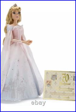 Disneyland 70th Anniversary Aurora Sleeping Beauty Doll Limited Edition NIB Disneyland 70th Anniversary Aurora Sleeping Beauty Doll Limited Edition NIB