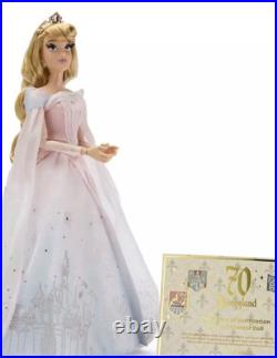 Disneyland 70th Anniversary Aurora Sleeping Beauty Doll Limited Edition NIB Disneyland 70th Anniversary Aurora Sleeping Beauty Doll Limited Edition NIB