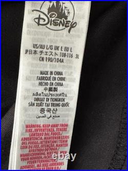 Disneyland 70th Anniversary Baseball Jersey Mickey Friends Black Adult Size L