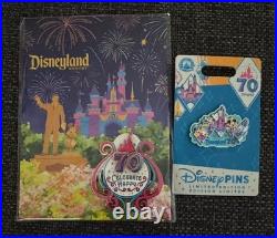 Disneyland 70th Anniversary CAST MEMBER EXCLUSIVE Limited Edition Pin Disneyland 70th Anniversary CAST MEMBER EXCLUSIVE Limited Edition Pin
