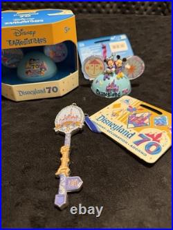 Disneyland 70th Anniversary Castle Ornament Lot