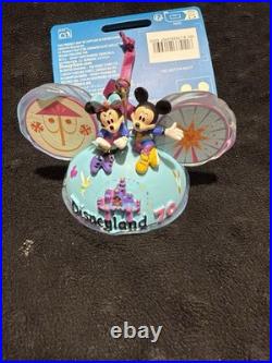 Disneyland 70th Anniversary Castle Ornament Lot