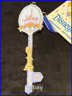 Disneyland 70th Anniversary Castle Ornament Lot