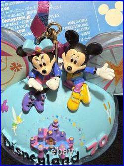 Disneyland 70th Anniversary Castle Ornament Lot