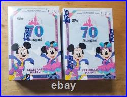 Disneyland 70th Anniversary Collectible Box Set Unopened 2 Boxes