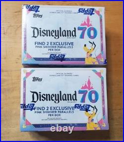 Disneyland 70th Anniversary Collectible Box Set Unopened 2 Boxes
