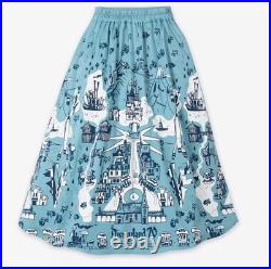 Disneyland 70th Anniversary Collection Main Street Skirt L XL NEW