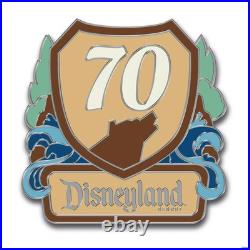 Disneyland 70th Anniversary Destinations Pin Set Limited Edition D23-Exclusive