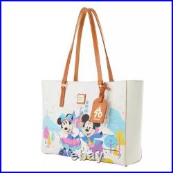 Disneyland 70th Anniversary- Dooney & Bourke Mickey Mouse and Friends Tote
