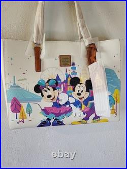 Disneyland 70th Anniversary- Dooney & Bourke Mickey Mouse and Friends Tote