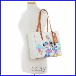 Disneyland 70th Anniversary- Dooney & Bourke Mickey Mouse and Friends Tote