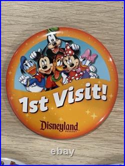 Disneyland 70th Anniversary Exclusive VIP Tour Pin Lot 1st Visit Goofy's Kitchen
