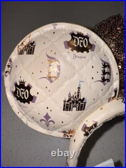 Disneyland 70th Anniversary Headband, collectible pins, and two tote bags Disneyland 70th Anniversary Headband, collectible pins, and two tote bags