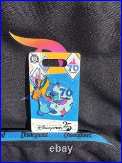 Disneyland 70th Anniversary Headband, collectible pins, and two tote bags Disneyland 70th Anniversary Headband, collectible pins, and two tote bags