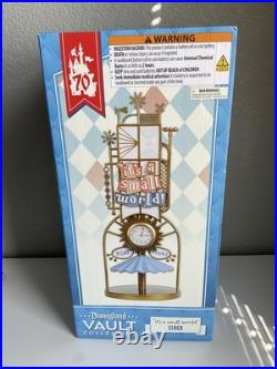 Disneyland 70th Anniversary It's A Small World Clock Vault Collection IN HAND