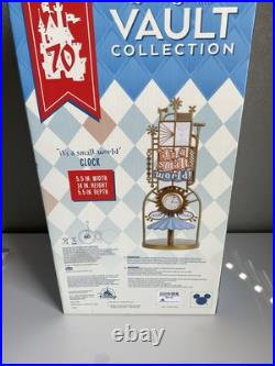 Disneyland 70th Anniversary It's A Small World Clock Vault Collection IN HAND