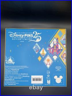 Disneyland 70th Anniversary Jumbo Pin Mickey & Friends LE 1000 NEW IN HAND