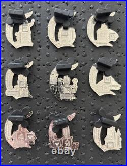 Disneyland 70th Anniversary Key To Disneyland FULL pin set