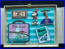 Disneyland 70th Anniversary LE 1500 5-Pin Box Set Happiest Place on Earth