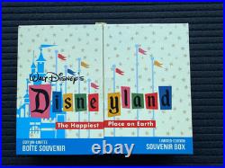 Disneyland 70th Anniversary LE 1500 5-Pin Box Set Happiest Place on Earth