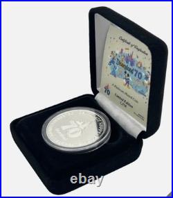Disneyland 70th Anniversary Limited Edition Platinum Plated Coin #0703/1,350