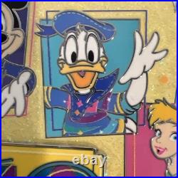 Disneyland 70th Anniversary Mickey & Friends Jumbo Pin Limited Edition 1000 NEW Disneyland 70th Anniversary Mickey & Friends Jumbo Pin Limited Edition 1000 NEW