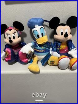 Disneyland 70th Anniversary Mickey and Minnie And Donald Plush Disneyland 70th Anniversary Mickey and Minnie And Donald Plush
