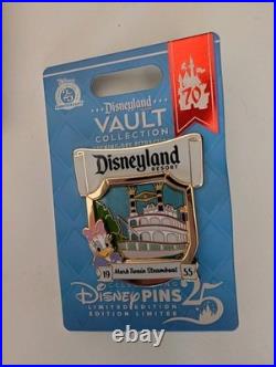 Disneyland 70th Anniversary Opening Day Attraction LE Vault Collection 5 Pin Set