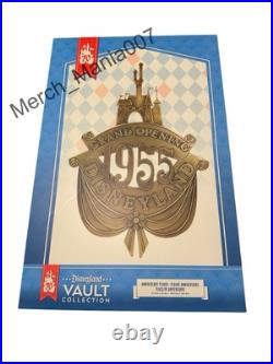 Disneyland 70th Anniversary Opening Day Plaque- Vault Collection