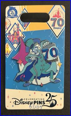 Disneyland 70th Anniversary Pin Set WithMickey And Friends Jumbo LE 1000 Disneyland 70th Anniversary Pin Set WithMickey And Friends Jumbo LE 1000