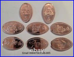 Disneyland 70th Anniversary Pressed Penny Collection of 93 Pennies & Album Disneyland 70th Anniversary Pressed Penny Collection of 93 Pennies & Album
