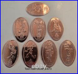 Disneyland 70th Anniversary Pressed Penny Collection of 93 Pennies & Album Disneyland 70th Anniversary Pressed Penny Collection of 93 Pennies & Album