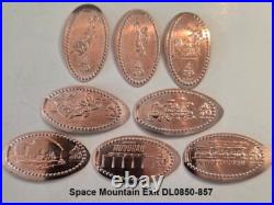 Disneyland 70th Anniversary Pressed Penny Collection of 93 Pennies & Album Disneyland 70th Anniversary Pressed Penny Collection of 93 Pennies & Album