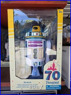 Disneyland 70th Anniversary Star Wars R2-D2 Interactive Droid New 2025 Disneyland 70th Anniversary Star Wars R2-D2 Interactive Droid New 2025