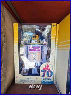 Disneyland 70th Anniversary Star Wars R2-D2 Interactive Droid New 2025 Disneyland 70th Anniversary Star Wars R2-D2 Interactive Droid New 2025