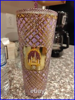 Disneyland 70th Anniversary Starbucks Tumbler Limited Edition Collectible Cup